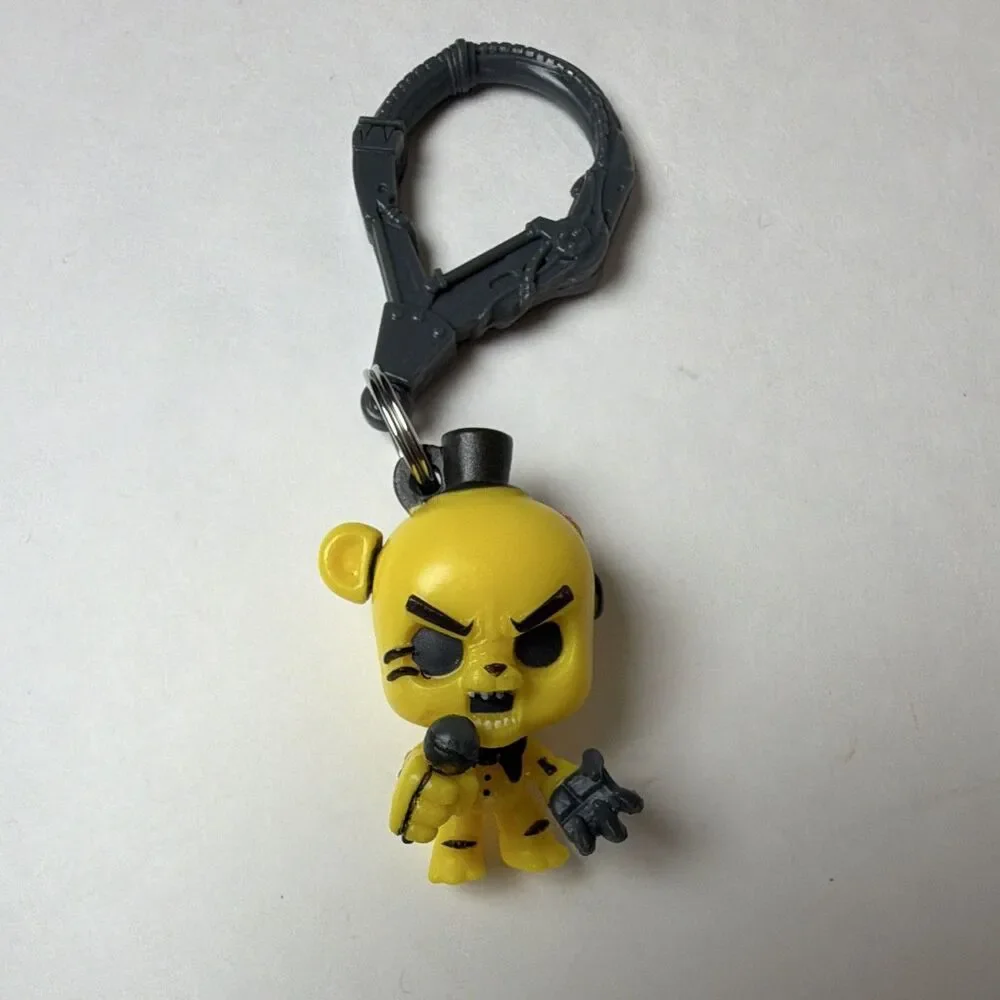 Five Nights at Freddy's Keychains w/ Carabiner Clips & a Figure
